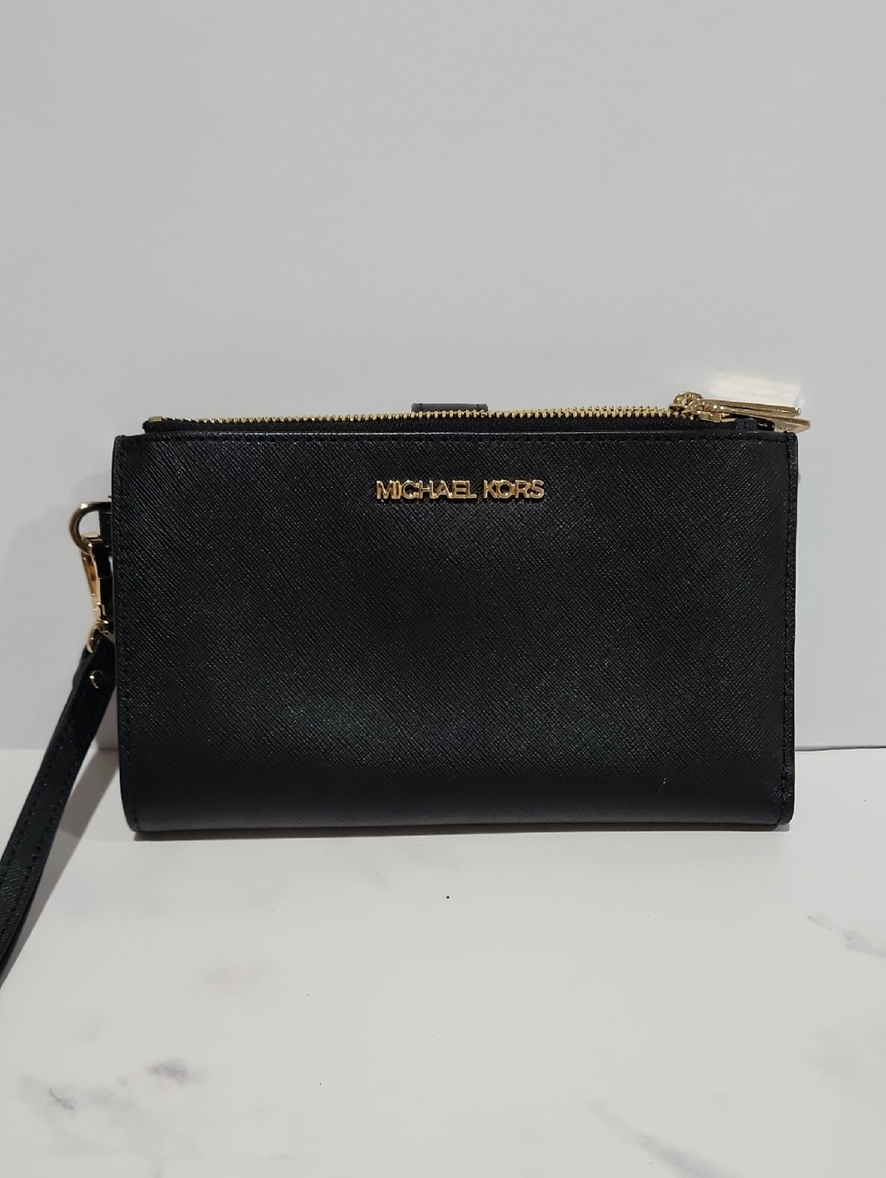 Michael Kors Black Wristlet Wallet